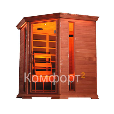 Инфракрасная сауна InfraSun Corner Luxe